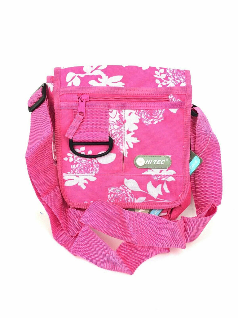  Hi-Tec Ladies Girls Floral Utility Cross Body Handy Walking Travel Work Bag