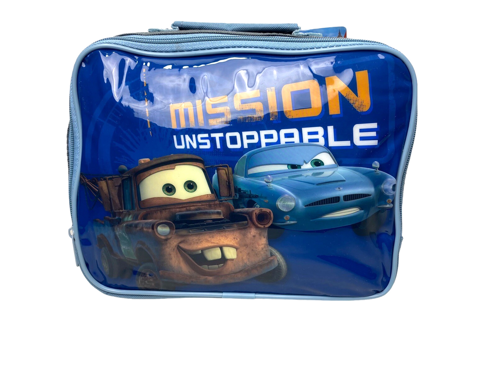 9 x Disney Cars Mission Unstoppable Insulated Lunch Bag  Job Lot Car Boot Market