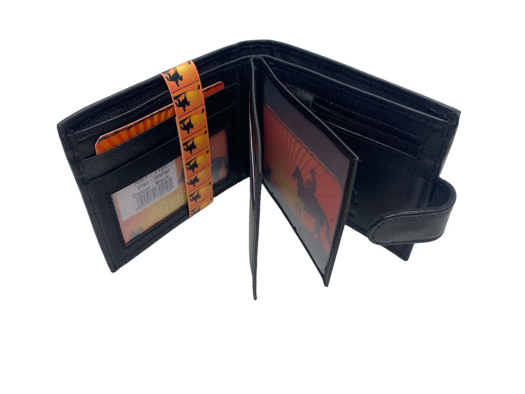Gents Mens Soft Leather Wallet Credit Card Purse Coin Pouch