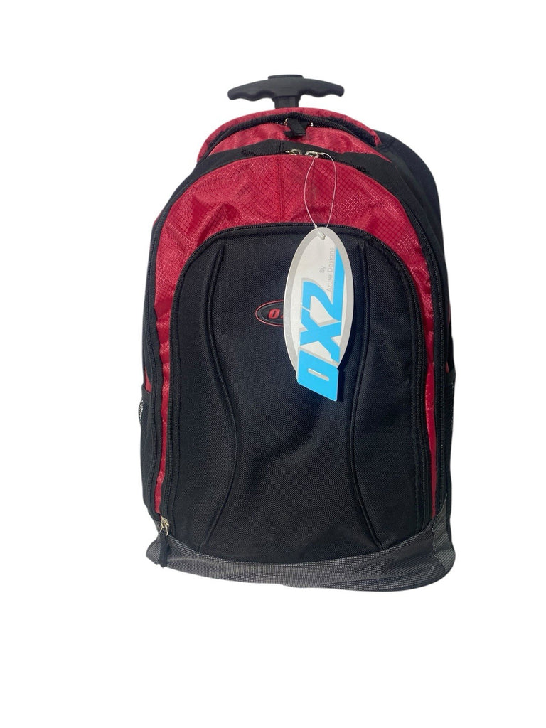 16L Rolling Backpack Rucksack On Wheels Cabin Trolley Business Carry On Bag New