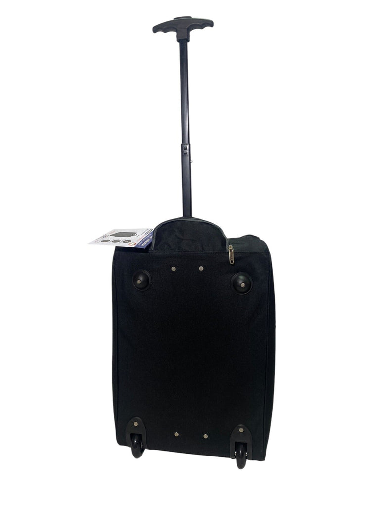 5 Cities 21" 55cm Carry On Lightweight Travel Wheeled Cabin Trolley Bag 42L New