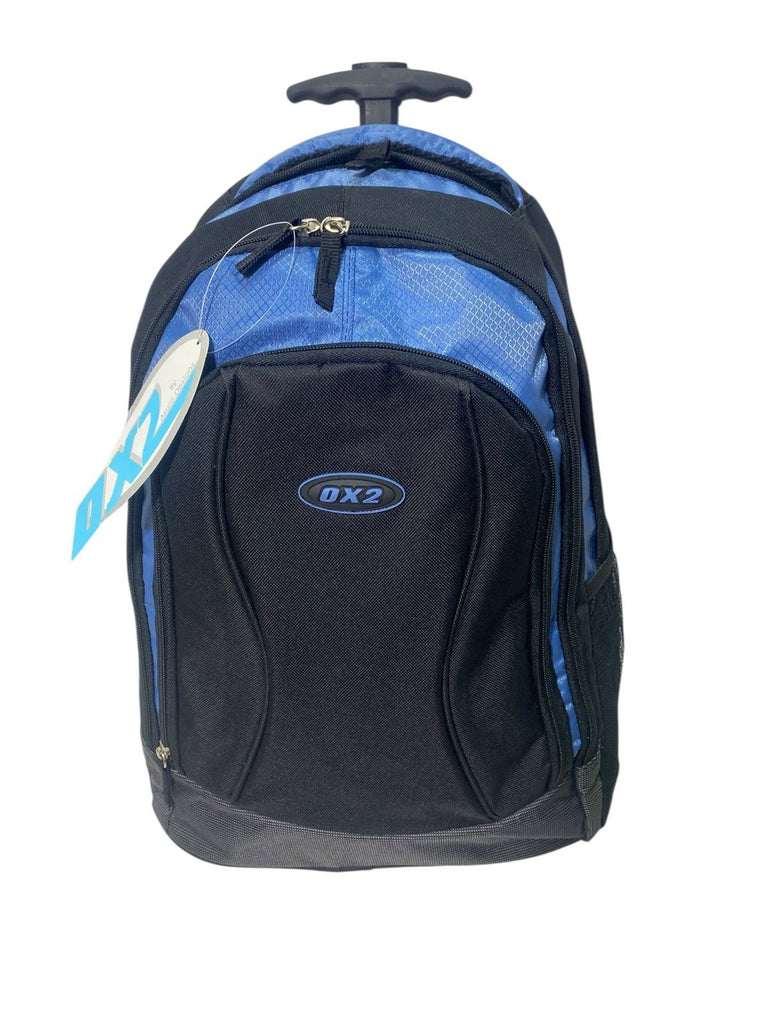 16L Rolling Backpack Rucksack On Wheels Cabin Trolley Business Carry On Bag New