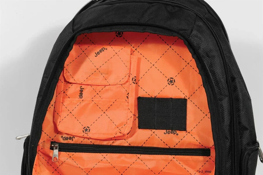 Jeep Executive Laptop School College Backpack Travel Hand Luggage Rucksack Bag