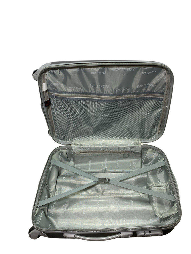 ABS 21" Hard Shell Cabin Lightweight Hand Luggage Suitcase Trolley 55x40x20cm