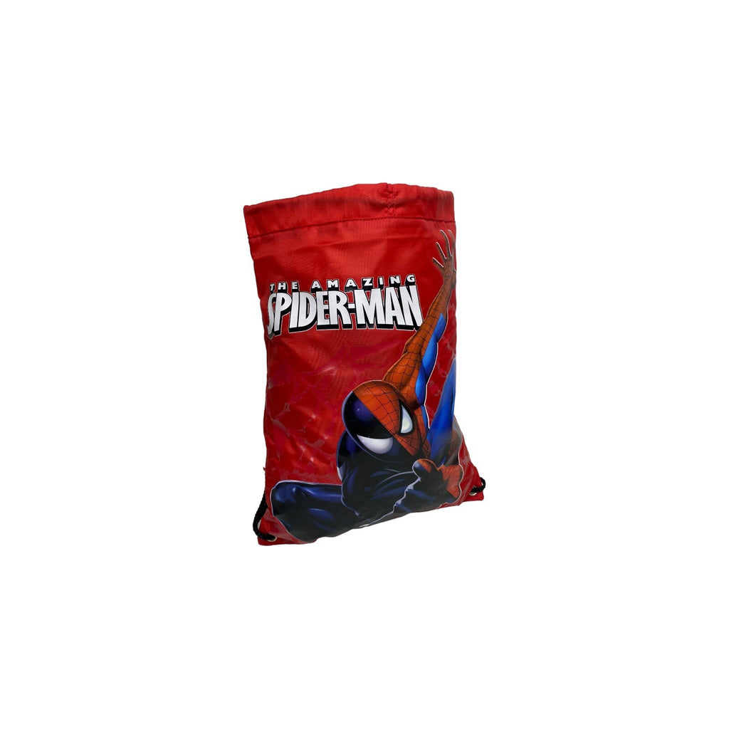 Marvel The Amazing Spiderman Trainer Gym Pe Sports Kit Swim Drawstring Bag New