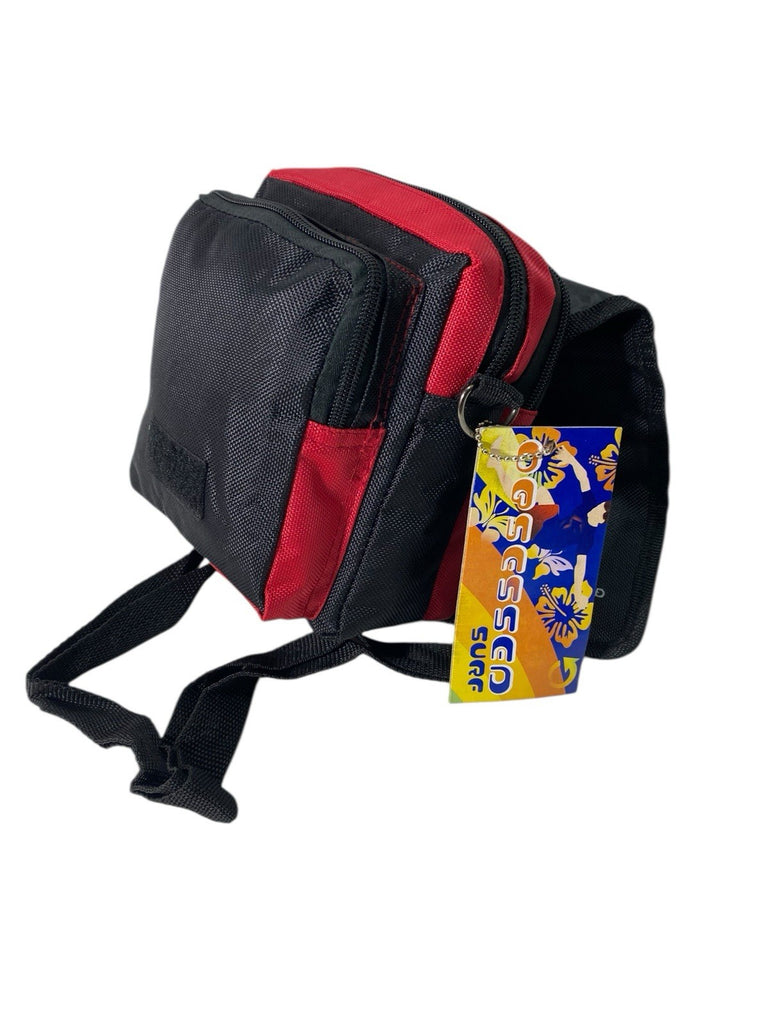 Obsessed Surf Small Unisex Travel Bag Multiple Zipped Pockets  Adjustable Strap