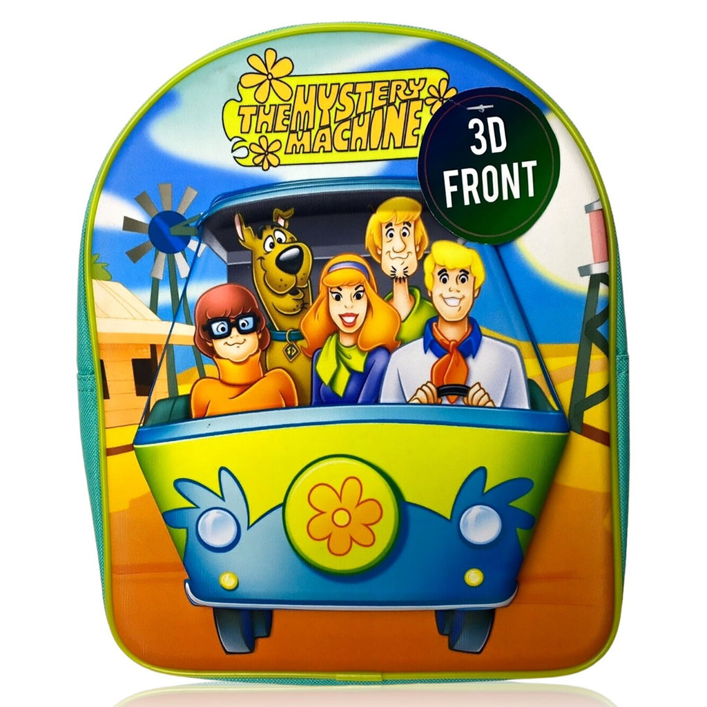 Scooby Doo Mystery Machine 3D Unisex Kids Nursery Backpack Rucksack Bag Gift New