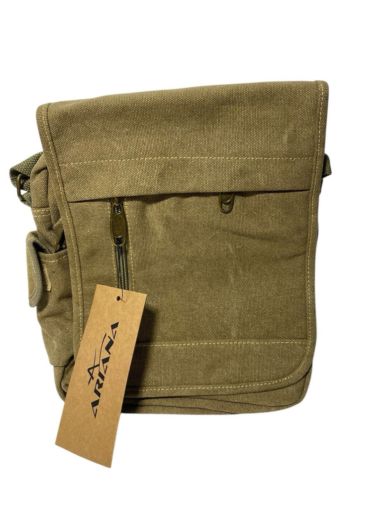 Ariana Unisex Canvas Messenger Shoulder Cross Body Travel Utility Satchel Bag
