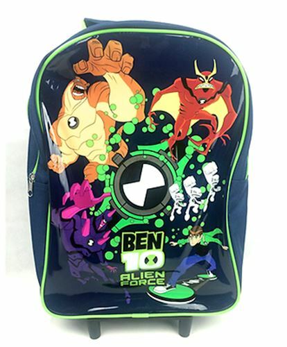 6 X Ben 10 Alien Force Wheeled Bag Trolley Job Lot Wholesale Car Boot Market New