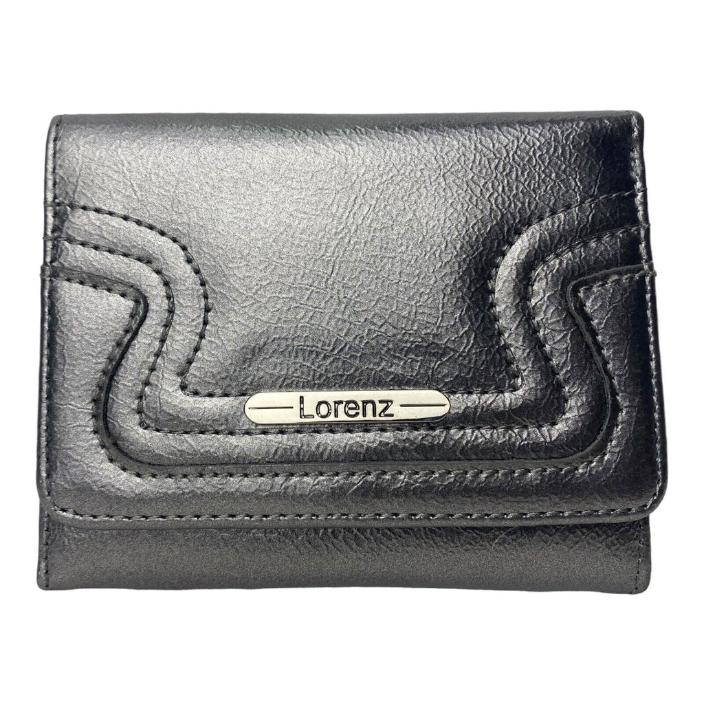 Lorenz Ladies Womens Small Bifold PU Purse Wallet Coin Card Holder Notes Gift