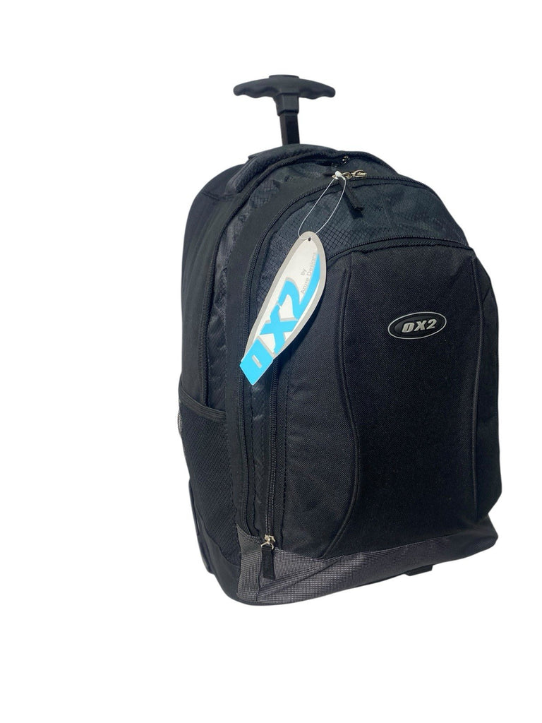 16L Rolling Backpack Rucksack On Wheels Cabin Trolley Business Carry On Bag New