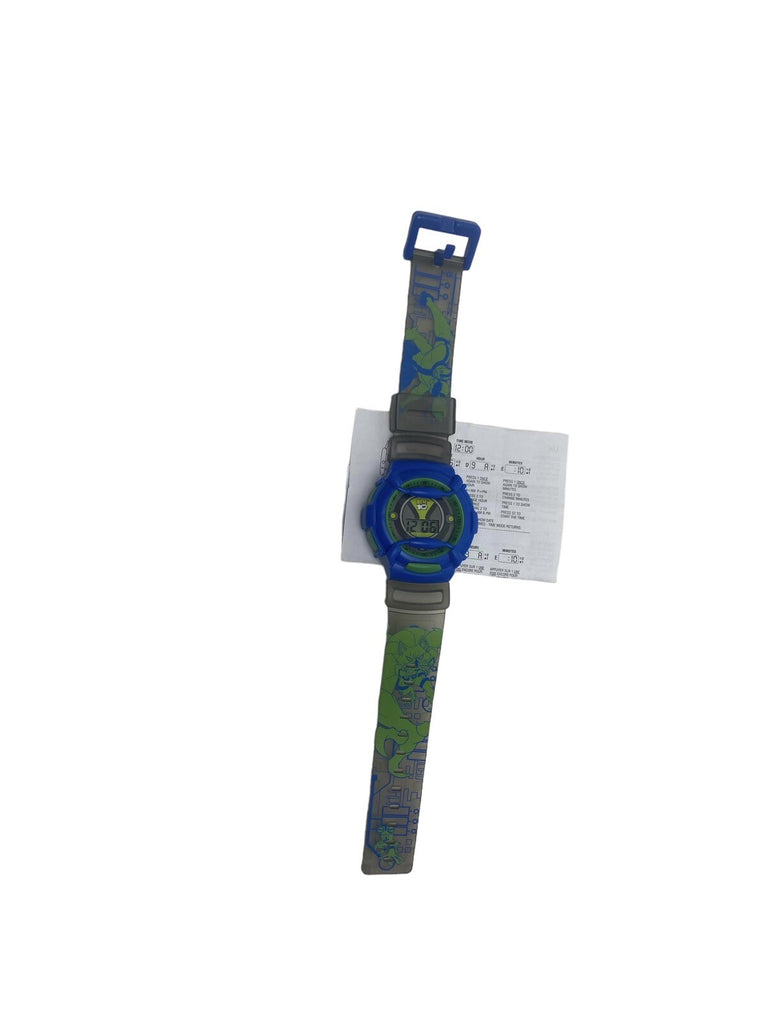 Ben 10 Boys Kids Draw String Trainer Pe Kit Bag And Digital Watch Set Gift New