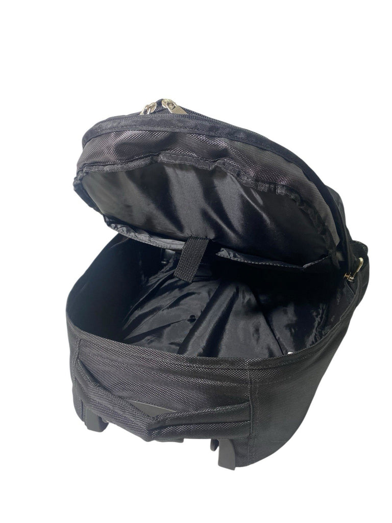 21" Rolling Backpack Rucksack On Wheels Cabin Trolley Laptop Business Bag 36L