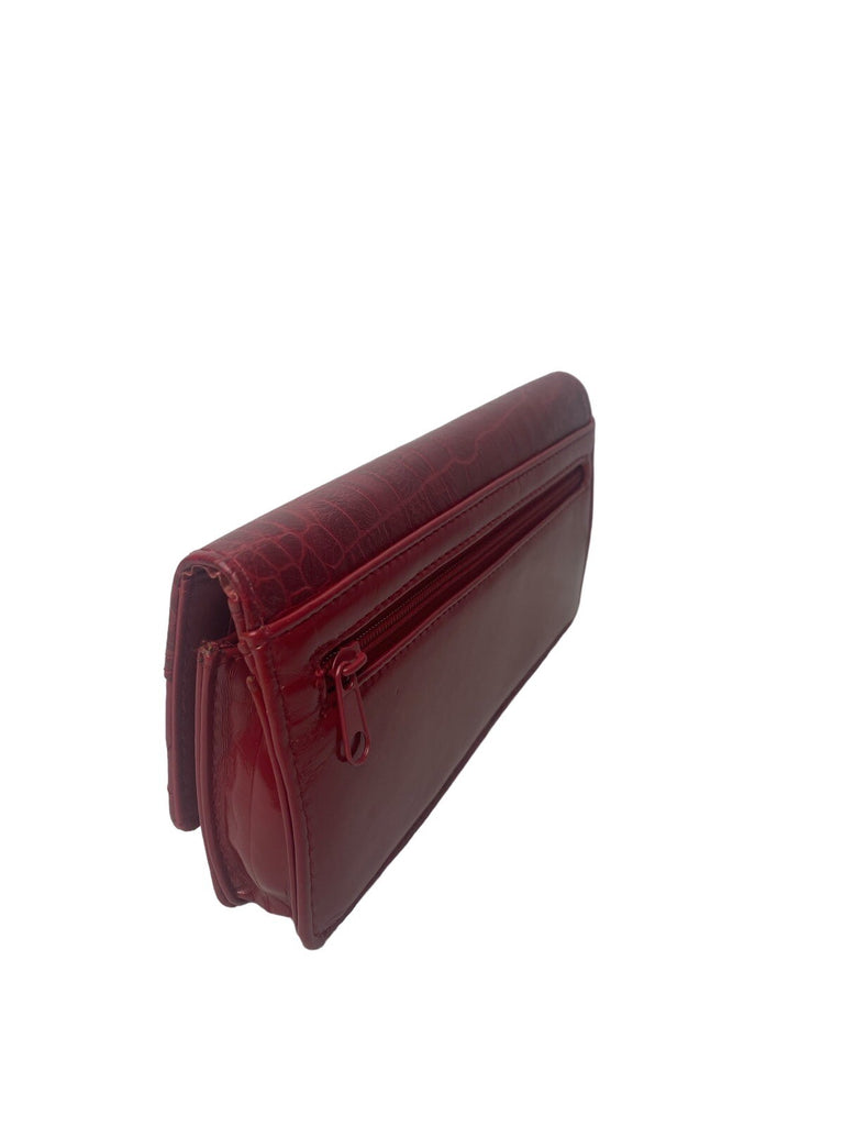 Lorenz Ladies Quilted Patent Purse Credit Card Wallet  Notes Coins Clutch New