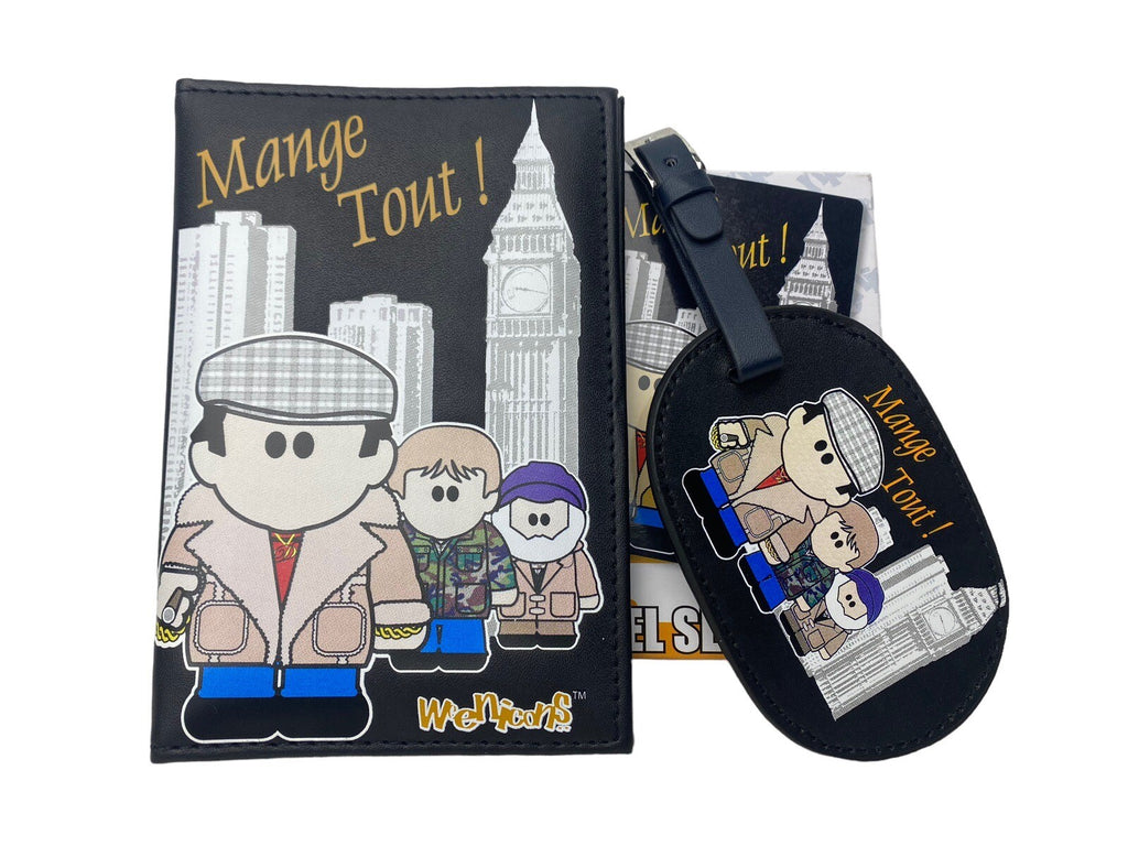 6 x Only Fools And Horses Passport Cover Luggage Tag Set Boxed Job Lot Car Boot