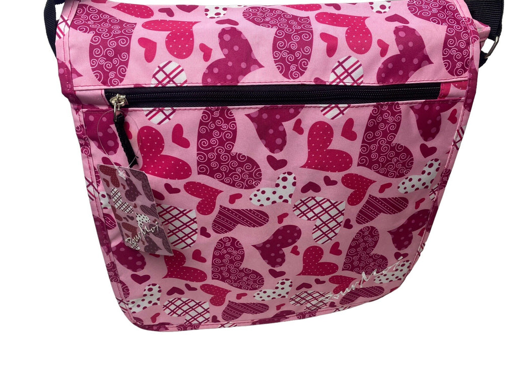 6 x Pour Moi Ladies Hearts Messenger Shoulder Crossbody  Bag Job Lot Car Boot