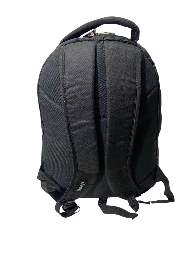 Jeep Laptop Ipad Notepad Travel Cabin Hand Luggage College Backpack Bag Black