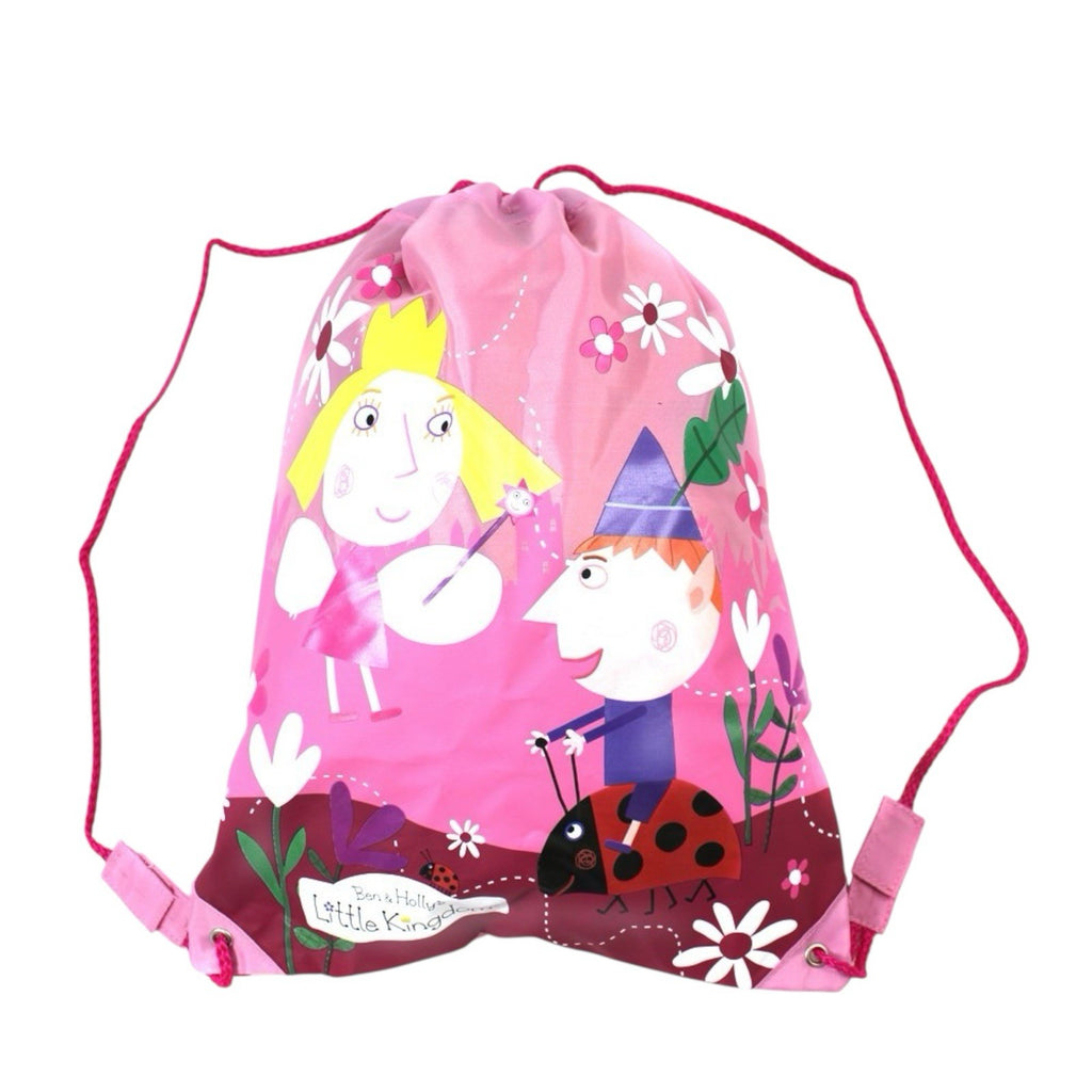 Ben And Hollys Little Kingdom Trainer Gym PE Sports Kit Swim Drawstring Bag New