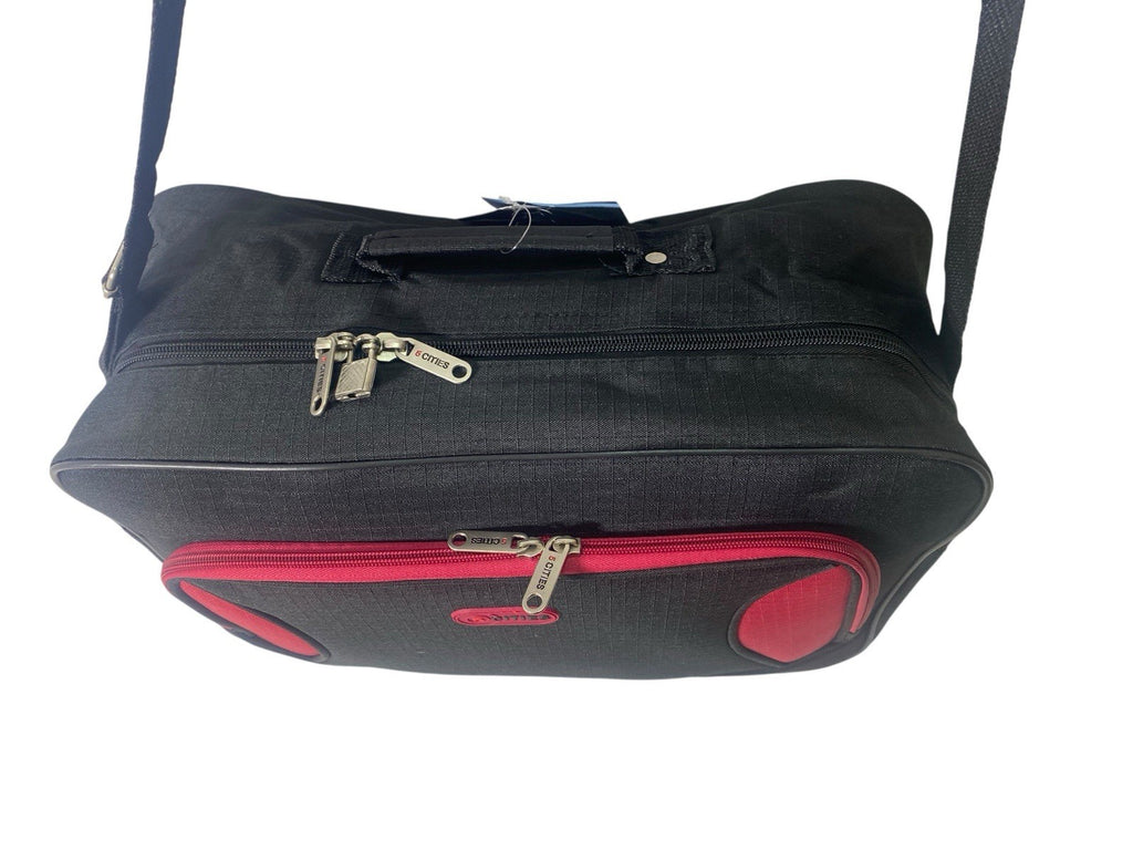 5 Cities 16" Hand Luggage Holdall Flight Bag Under Holdall 42x29x20cm 19Litres