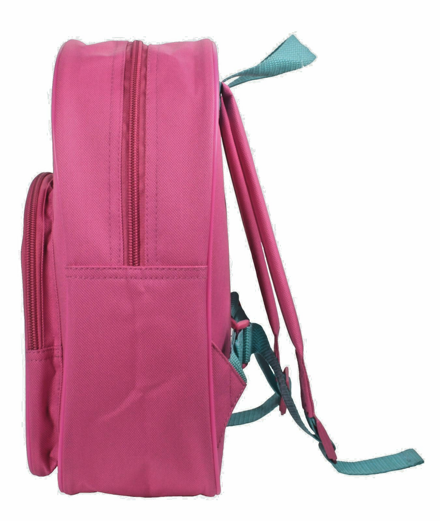 Dreamworks Trolls Poppy Girls School Arch Front Pocket Backpack Rucksack Bag New