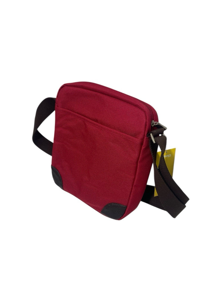 Jeep Unisex Vintage Ipad Small Crossbody Shoulder Messenger Courier Hand Bag