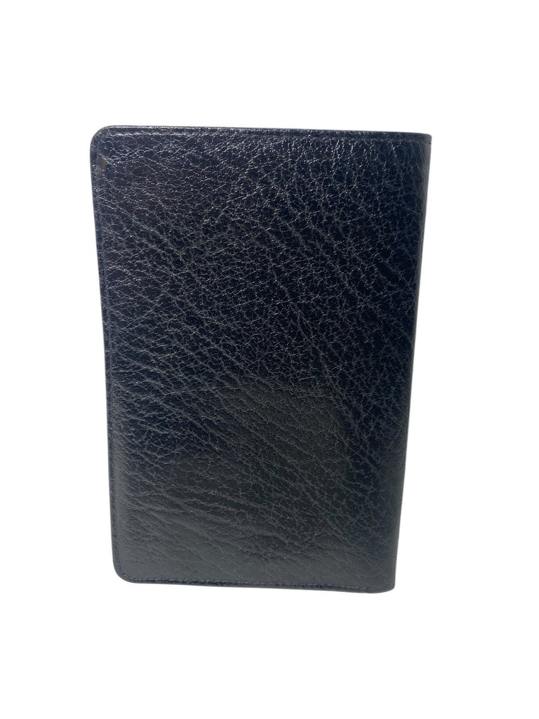 Vintage Real Leather Unisex Bifold Travel Passport Document Credit Card Holder