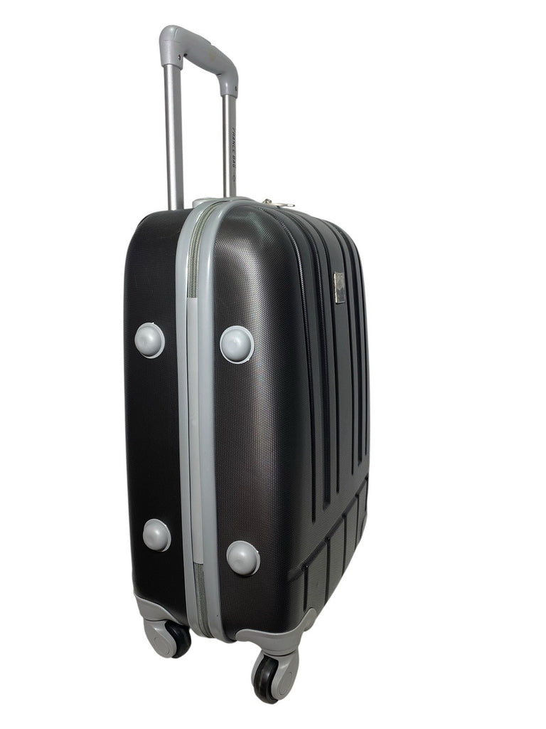 ABS 21" Hard Shell Cabin Lightweight Hand Luggage Suitcase Trolley 55x40x20cm