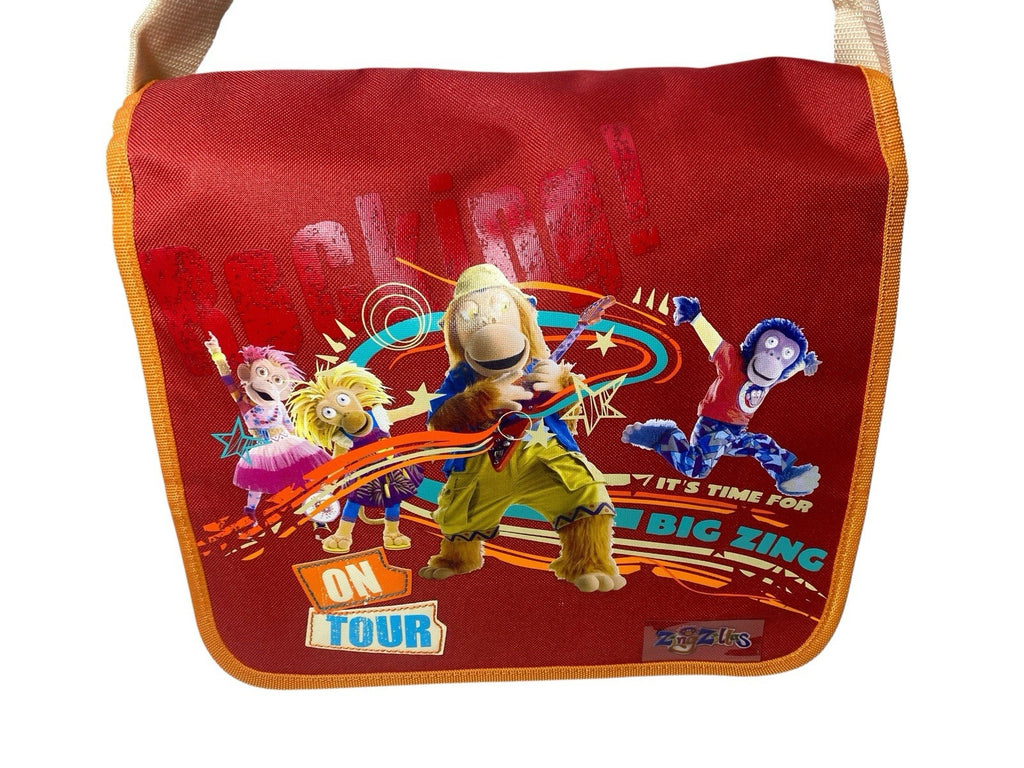 Zingzillas Unisex School Despatch Messenger Shoulder Cross Body Travel Bag New