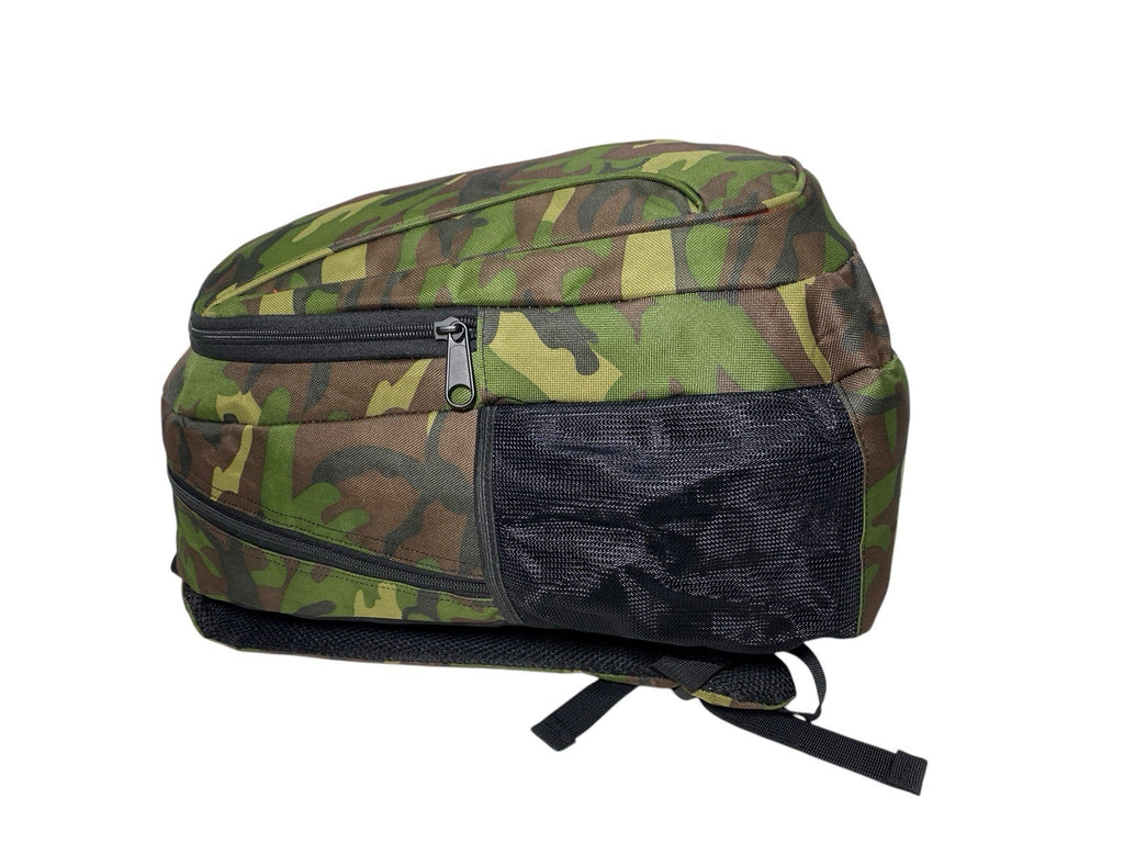 Ariana Mens Boys Army Military Cammo Camouflage Backpack School Travel Gym Bag