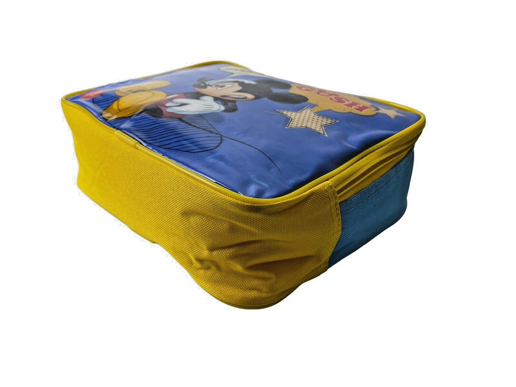 7 x Disney Mickey Mouse Aww Shucks  Insulated Lunch Bag Job Lot Car Boot Market