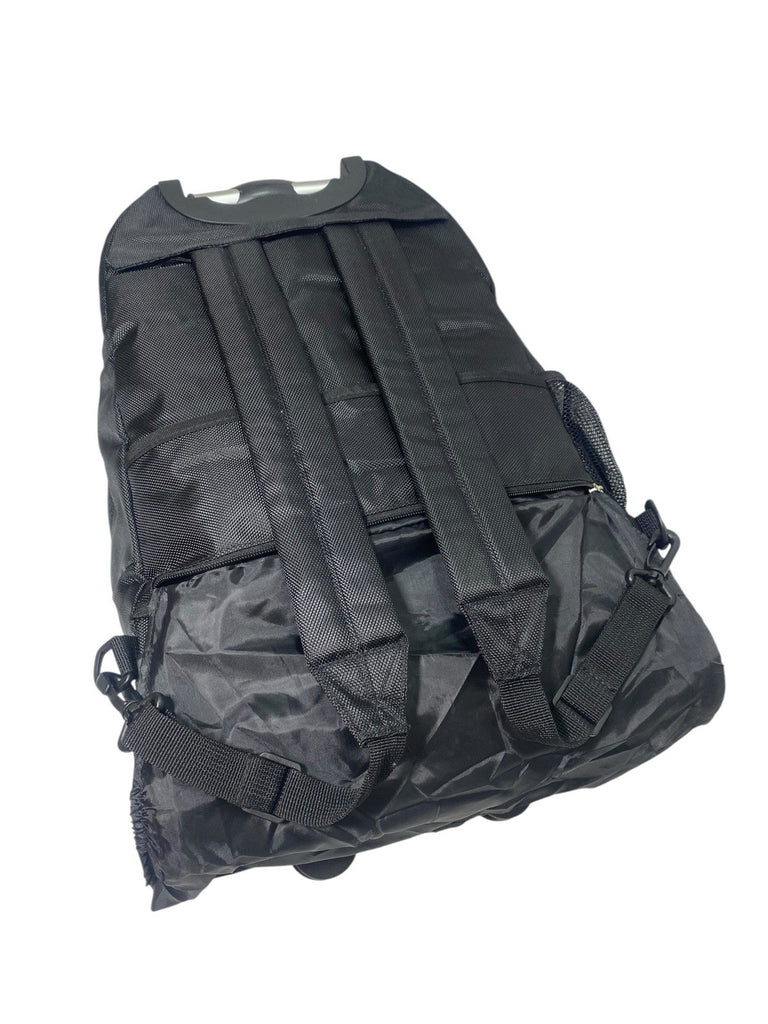 21" Rolling Backpack Rucksack On Wheels Cabin Trolley Laptop Business Bag 36L