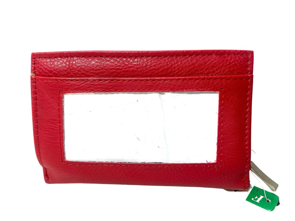 Ladies Bifold Faux Leather Zip Around Coin Notes Credit Card Purse New