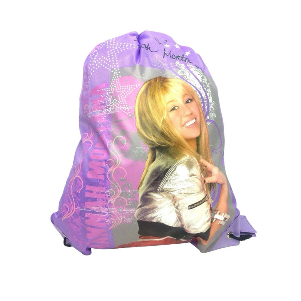 6 x Hannah Montana Drawstring PE Kit Gym Shoe Bag Job Lot Car Boot Market Resale