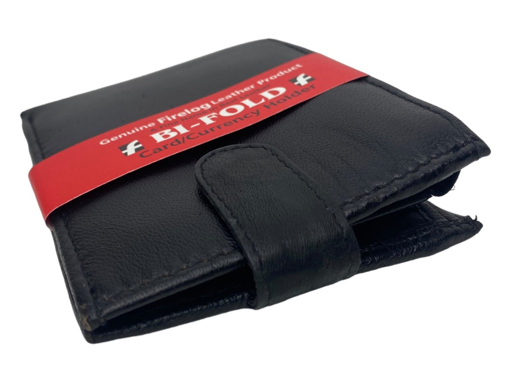Gents Mens Soft Leather Bifold Credit Card Holder Purse Coin Pouch Wallet New