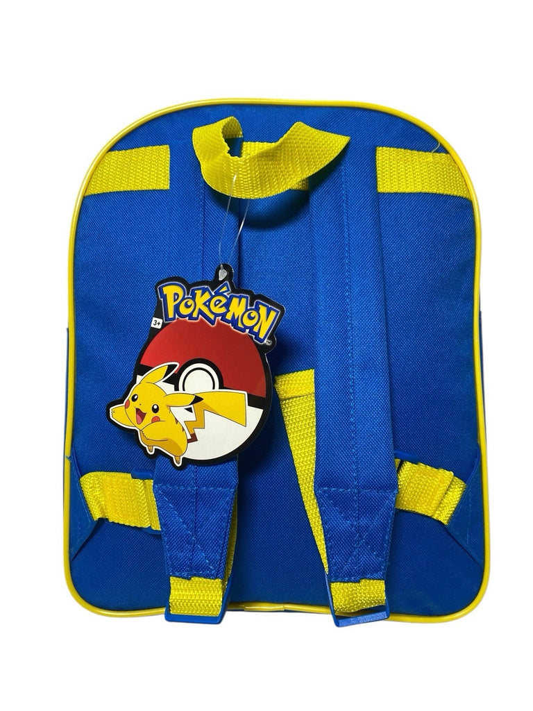 Pokemon Pikachu Boys Kids Nursery School Backpack Rucksack Bag New
