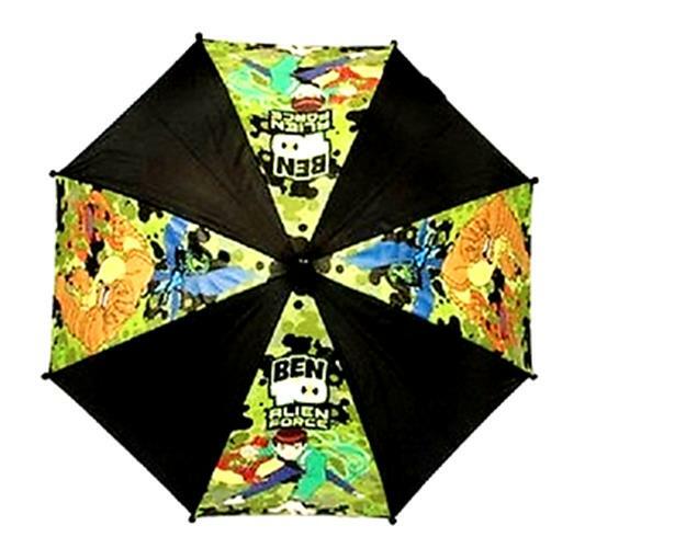 Official Ben 10 Alien Force Boys Childrens Kids School Rain Umbrella Brolly New