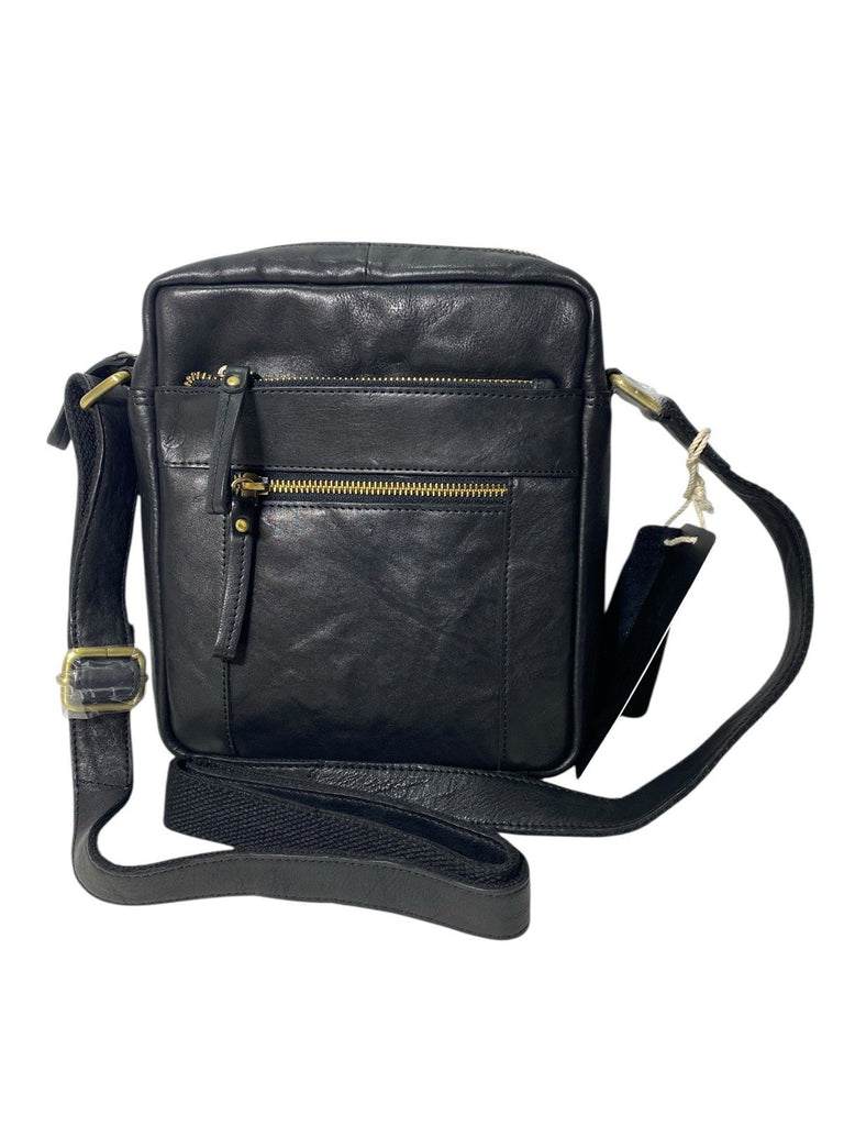 Soft Genuine Leather Unisex Travel Work Cross Body Bag London Leather Goods New