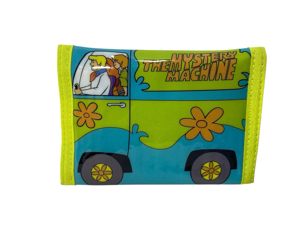 Scooby Doo Mystery Machine Unisex Trifold Wallet Money Change Coins Notes New