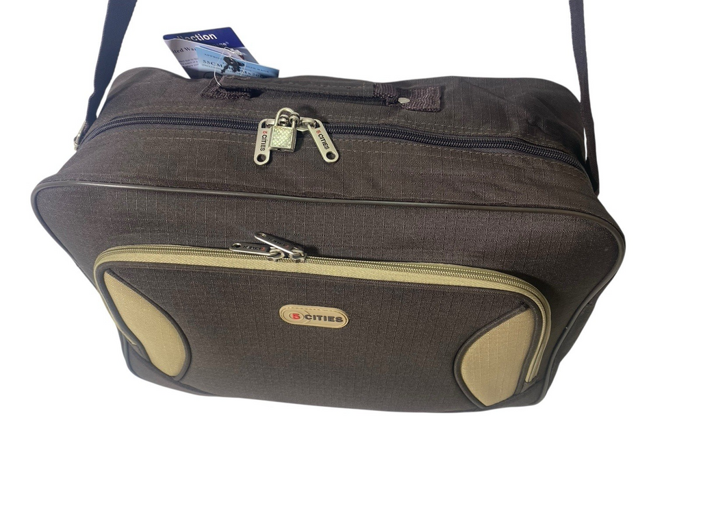 5 Cities 16" Hand Luggage Holdall Flight Bag Under Holdall 42x29x20cm 19Litres