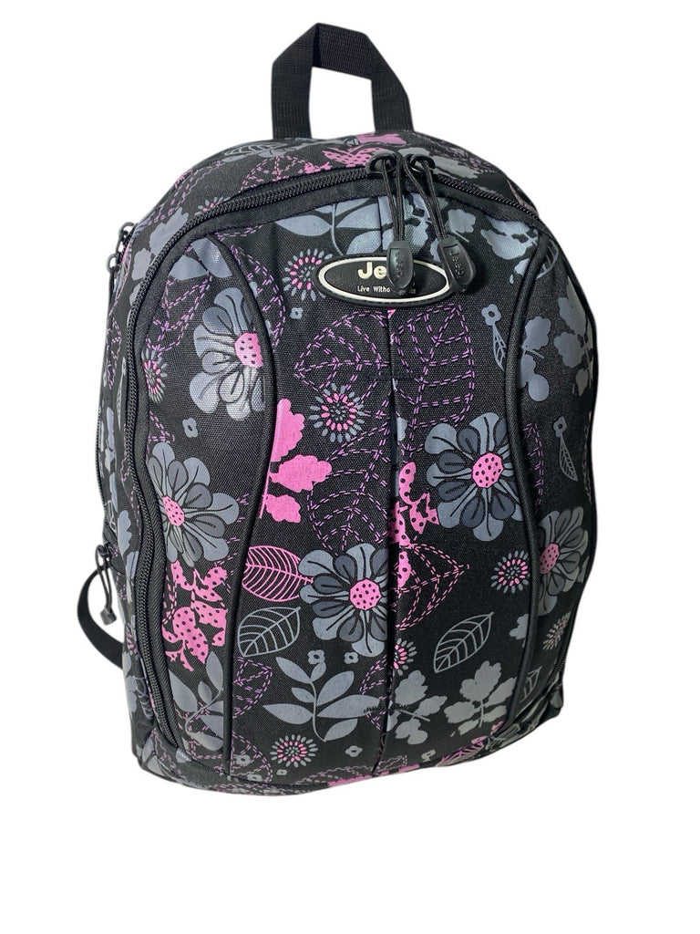 Jeep Laptop Ipad Notepad Floral Travel Cabin Hand Luggage College Backpack Bag