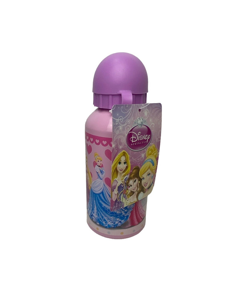 4 X Disney Princess 400ML Aluminium Sports Water Bottle Job Lot Car Boot Resale