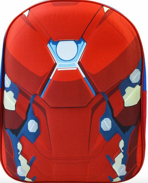 6 x Marvel Avengers Captain America 3D Eva Backpack Job Lot Car Boot Wholesale