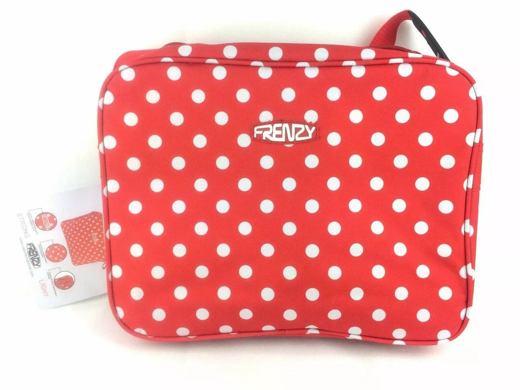 6 x Frenzy Polka Dot Cabin Flight Shoulder Bag Job Lot Car Boot Wholesale Resale