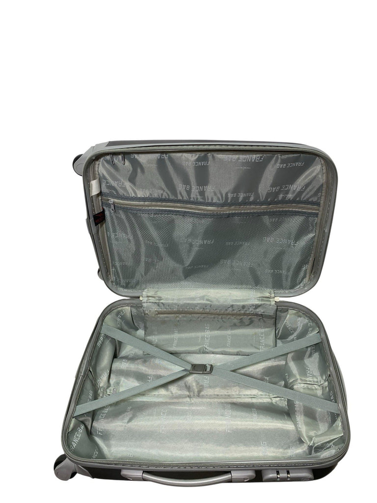 ABS 21" Hard Shell Cabin Lightweight Hand Luggage Suitcase Trolley 55x40x20cm