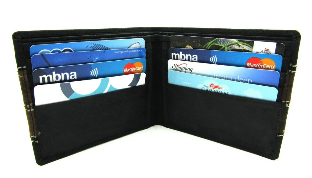 Lorenz Premium Quality Real Super Soft Hunter Leather Wallet Credit Card Holder