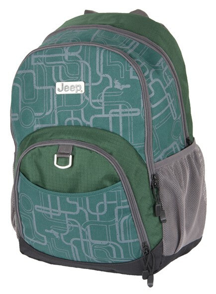 Jeep Unisex Laptop School College Work Printed Backpack Rucksack Bag New