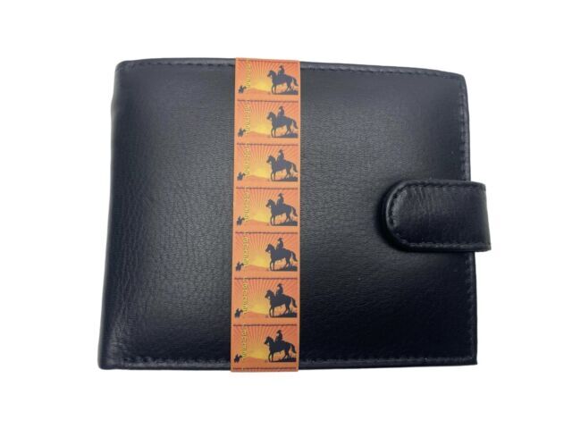 Gents Mens Soft Leather Wallet Credit Card Purse Coin Pouch