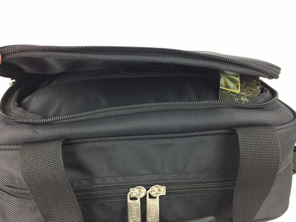Jeep Unisex Deluxe 14" Laptop Computer Messenger Executive Business Shoulder Bag