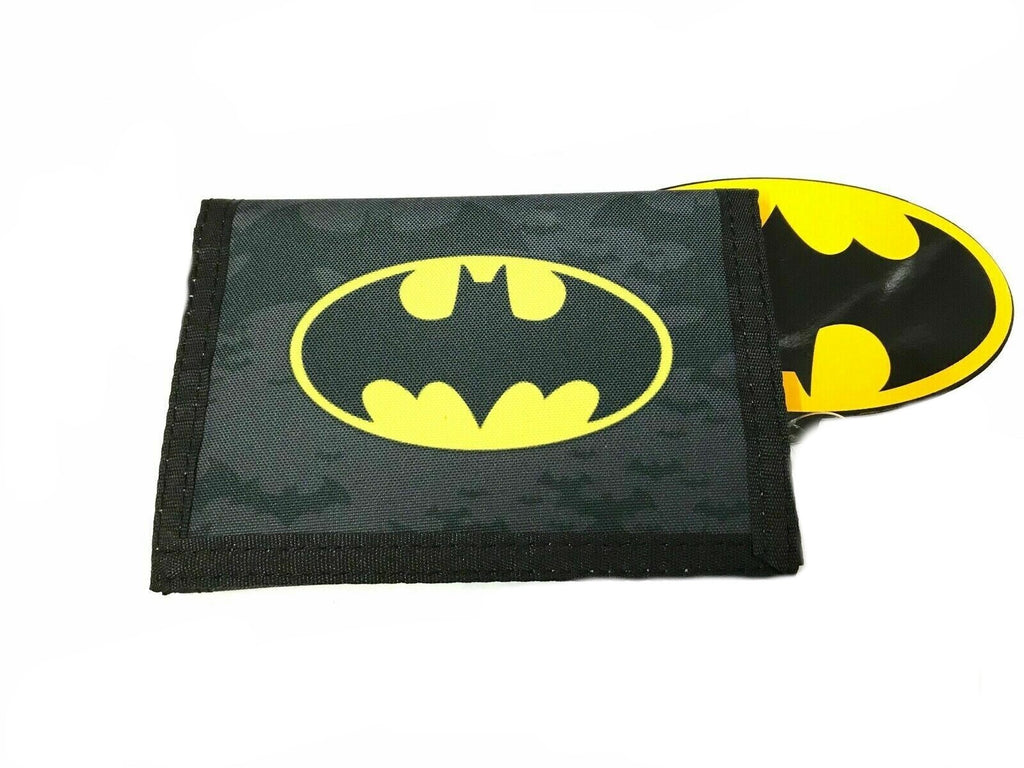 DC Comics Batman Logo Trifold Money Wallet New