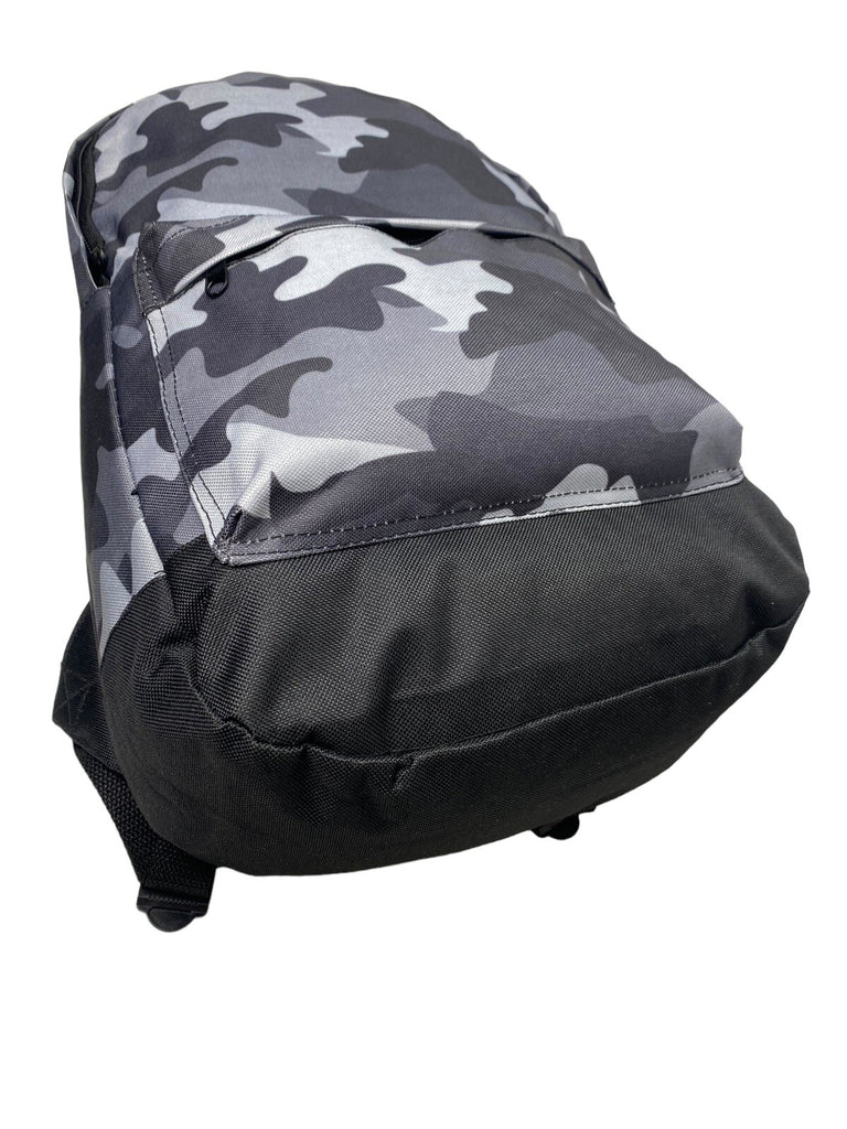 6 X Grey Cammo Camouflage Army Print Backpack Job Lot Car Boot Market Resale New